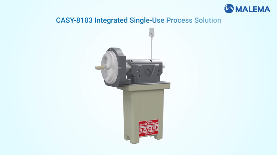 Introducing CASY-8103 Integrated Single Use Coriolis Assembly